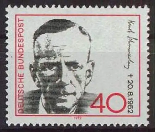 DEUTSCHLAND 1972 Mi-Nr. 738 ** MNH