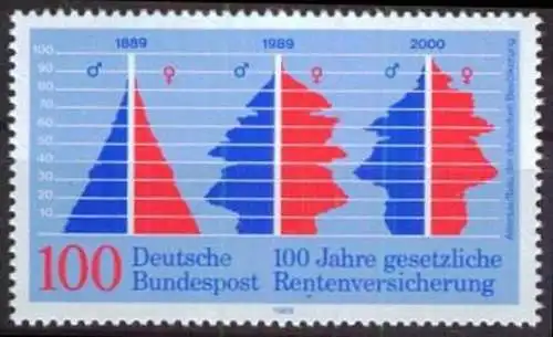 DEUTSCHLAND 1989 Mi-Nr. 1426 ** MNH