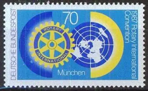 DEUTSCHLAND 1987 Mi-Nr. 1327 ** MNH