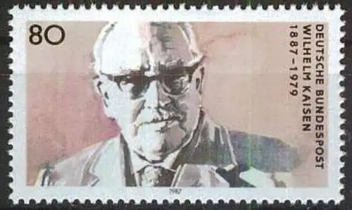 DEUTSCHLAND 1987 Mi-Nr. 1325 ** MNH