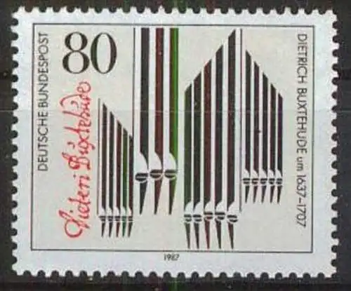 DEUTSCHLAND 1987 Mi-Nr. 1323 ** MNH