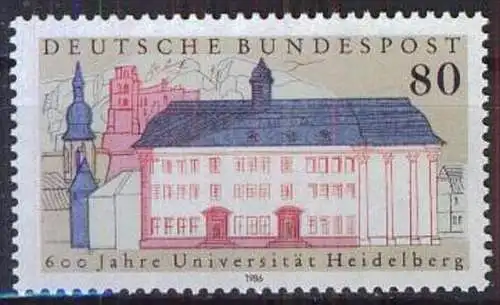 DEUTSCHLAND 1986 Mi-Nr. 1299 ** MNH