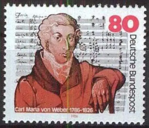 DEUTSCHLAND 1986 Mi-Nr. 1284 ** MNH