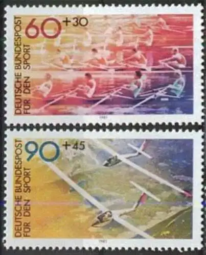 DEUTSCHLAND 1981 Mi-Nr. 1094/95 ** MNH