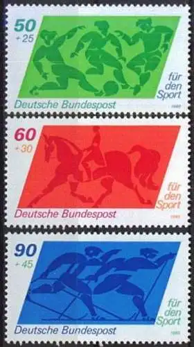 DEUTSCHLAND 1980 Mi-Nr. 1046/48 ** MNH