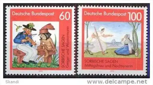 DEUTSCHLAND 1991 Mi-Nr. 1576/77 ** MNH