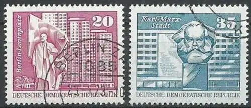 DDR 1973 Mi-Nr. 1820/21 o used - aus Abo