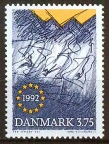 DÄNEMARK 1992 Mi-Nr. 1038 ** MNH