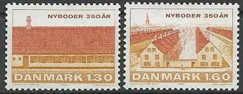 DÄNEMARK 1981 Mi-Nr. 728/29 ** MNH