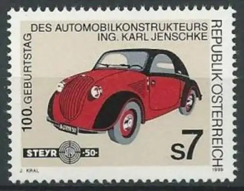 ÖSTERREICH 1999 Mi-Nr. 2282 ** MNH