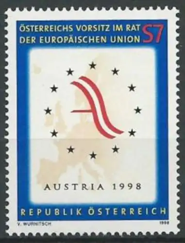 ÖSTERREICH 1998 Mi-Nr. 2261 ** MNH