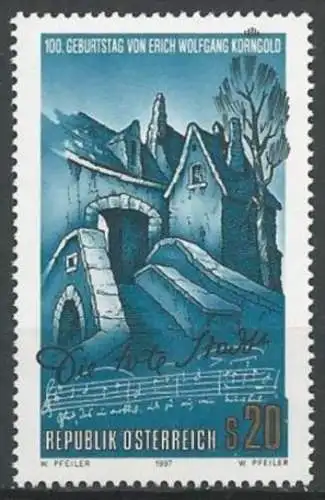 ÖSTERREICH 1997 Mi-Nr. 2213 ** MNH