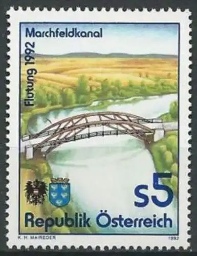 ÖSTERREICH 1992 Mi-Nr. 2078 ** MNH