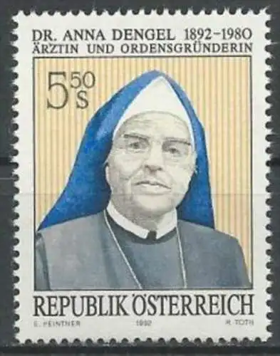 ÖSTERREICH 1992 Mi-Nr. 2067 ** MNH