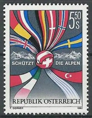 ÖSTERREICH 1992 Mi-Nr. 2065 ** MNH