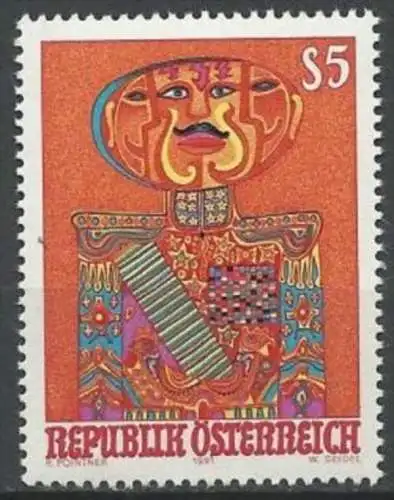 ÖSTERREICH 1991 Mi-Nr. 2045 ** MNH