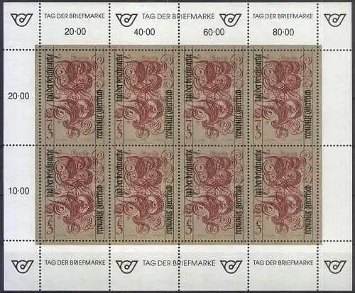 ÖSTERREICH 1991 Mi-Nr. 2032 Kleinbogen ** MNH