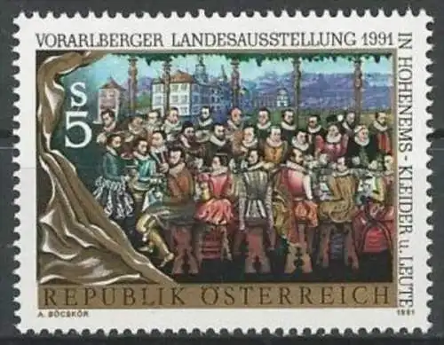 ÖSTERREICH 1991 Mi-Nr. 2027 ** MNH