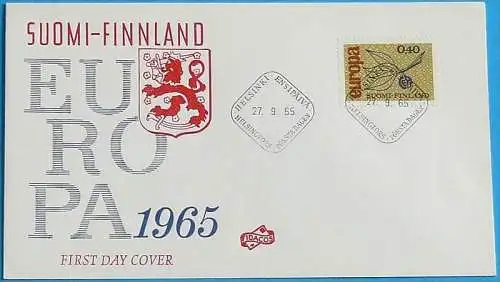 FINNLAND 1965 Mi-Nr. 608 FDC - CEPT