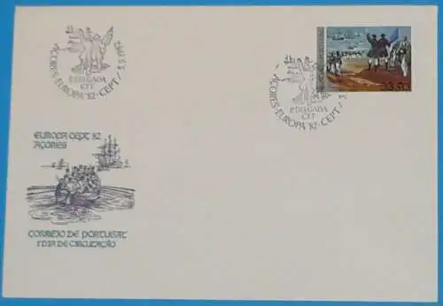 AZOREN 1982 Mi-Nr. 353 FDC - CEPT
