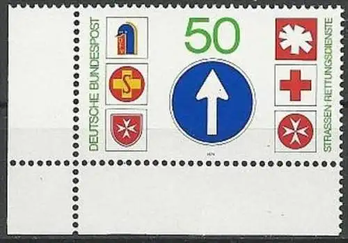 DEUTSCHLAND 1979 Mi-Nr. 1004 Eckrand ** MNH