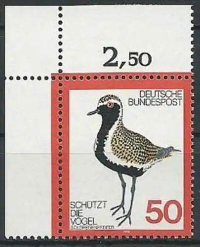DEUTSCHLAND 1976 Mi-Nr. 901 Eckrand ** MNH