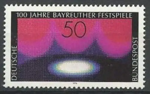 DEUTSCHLAND 1976 Mi-Nr. 896 ** MNH