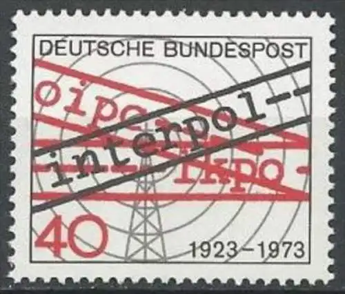 DEUTSCHLAND 1973 Mi-Nr. 759 ** MNH