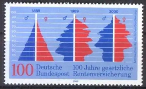 DEUTSCHLAND 1989 Mi-Nr. 1426 ** MNH