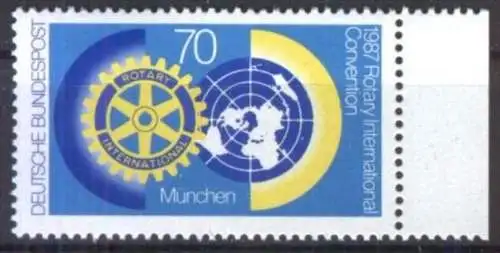 DEUTSCHLAND 1987 Mi-Nr. 1327 ** MNH