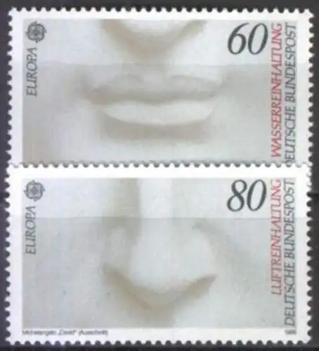 DEUTSCHLAND 1986 Mi-Nr. 1278/79 ** MNH