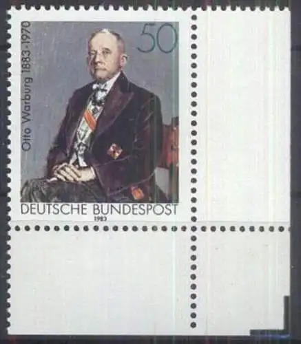 DEUTSCHLAND 1983 Mi-Nr. 1184 Eckrand ** MNH