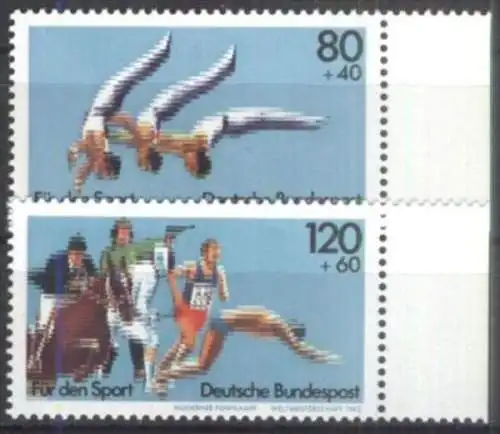 DEUTSCHLAND 1983 Mi-Nr. 1172/73 ** MNH