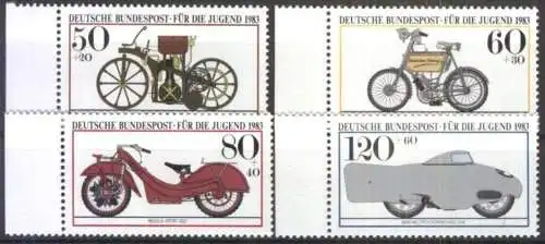 DEUTSCHLAND 1983 Mi-Nr. 1168/71 ** MNH