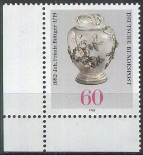 DEUTSCHLAND 1982 Mi-Nr. 1118 Eckrand ** MNH