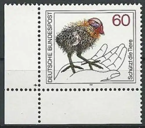 DEUTSCHLAND 1981 Mi-Nr. 1102 Eckrand ** MNH