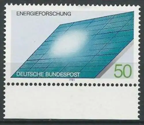 DEUTSCHLAND 1981 Mi-Nr. 1101 ** MNH