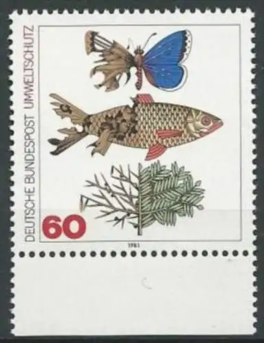 DEUTSCHLAND 1981 Mi-Nr. 1087 ** MNH