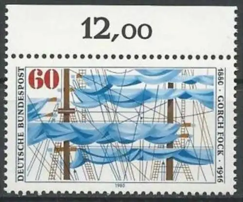 DEUTSCHLAND 1980 Mi-Nr. 1058 ** MNH