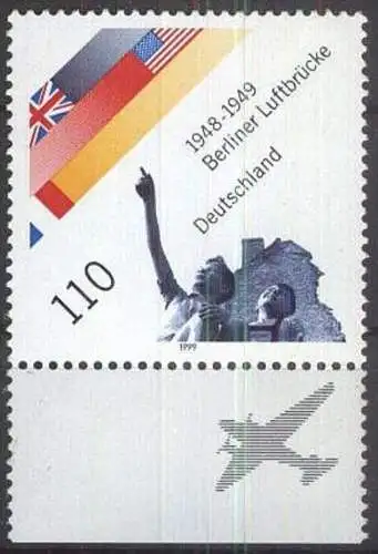 DEUTSCHLAND 1999 Mi-Nr. 2048 ** MNH