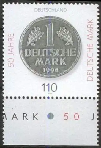 DEUTSCHLAND 1998 Mi-Nr. 1996 ** MNH