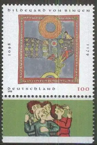 DEUTSCHLAND 1998 Mi-Nr. 1981 ** MNH