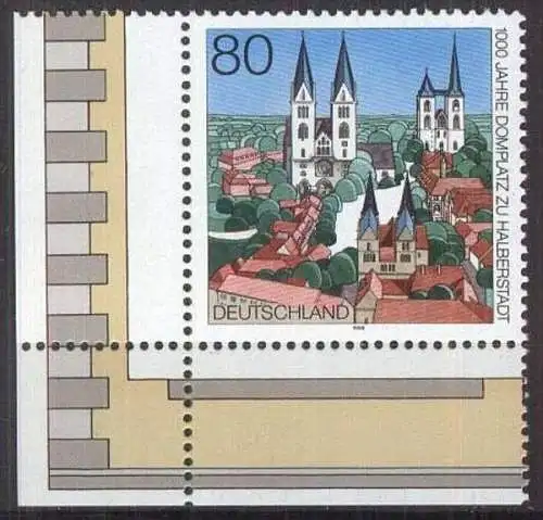 DEUTSCHLAND 1996 Mi-Nr. 1846 Eckrand ** MNH