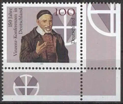 DEUTSCHLAND 1995 Mi-Nr. 1793 Eckrand ** MNH