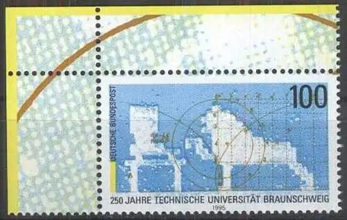 DEUTSCHLAND 1995 Mi-Nr. 1783 Eckrand ** MNH