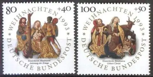 DEUTSCHLAND 1993 Mi-Nr. 1707/08 ** MNH
