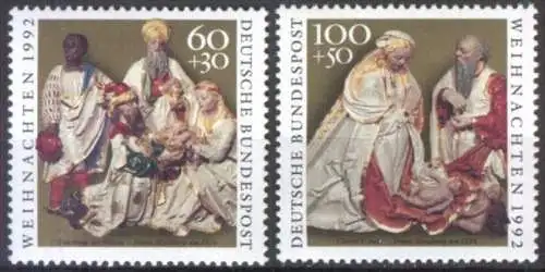 DEUTSCHLAND 1992 Mi-Nr. 1639/40 ** MNH