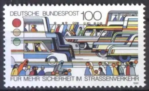 DEUTSCHLAND 1991 Mi-Nr. 1554 ** MNH