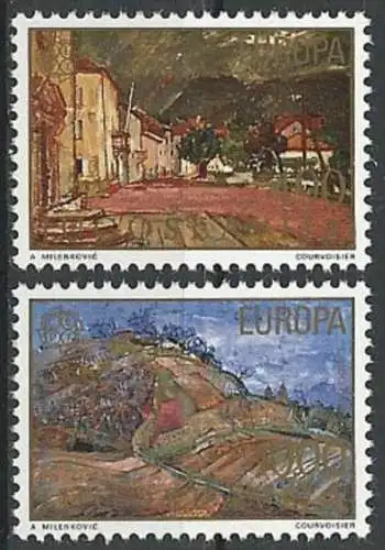 JUGOSLAWIEN 1977 Mi-Nr. 1684/85 ** MNH - CEPT