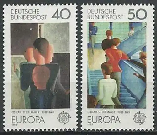 DEUTSCHLAND 1975 Mi-Nr. 840/41 ** MNH - CEPT